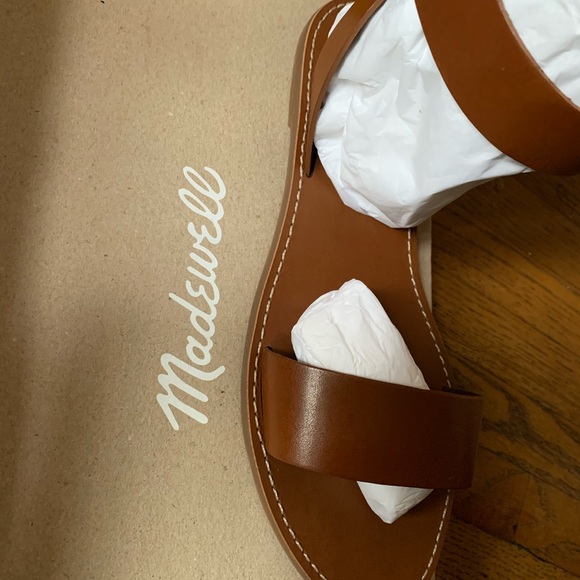 Bnew Madewell Leather Ankle Strap Sandal - Picture 5 of 5